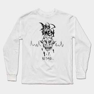 bad omens return Long Sleeve T-Shirt